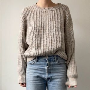 J Crew Ribbed Crewneck